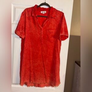 Boutique Day and Moon red dress